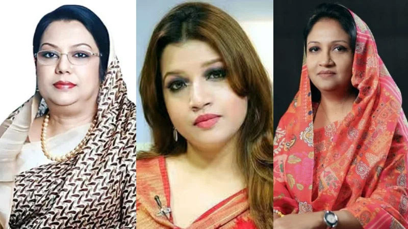 নতুন সরকারের মন্ত্রিসভায় ৩ নারী