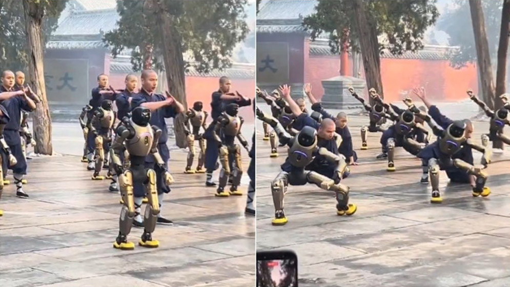 রোবটিক্সে চীনের অভাবনীয় সাফল্য, কুংফু শিখছে রোবট