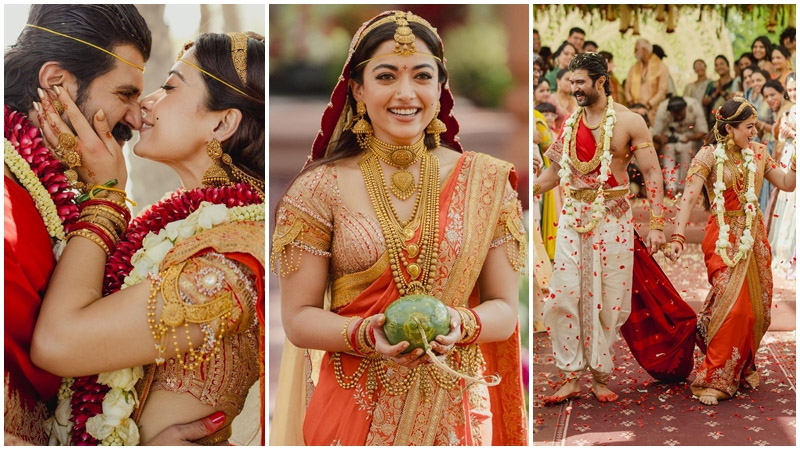 বিয়ের একগুচ্ছ ছবি প্রকাশ করে কী বললেন বিজয়-রাশমিকা